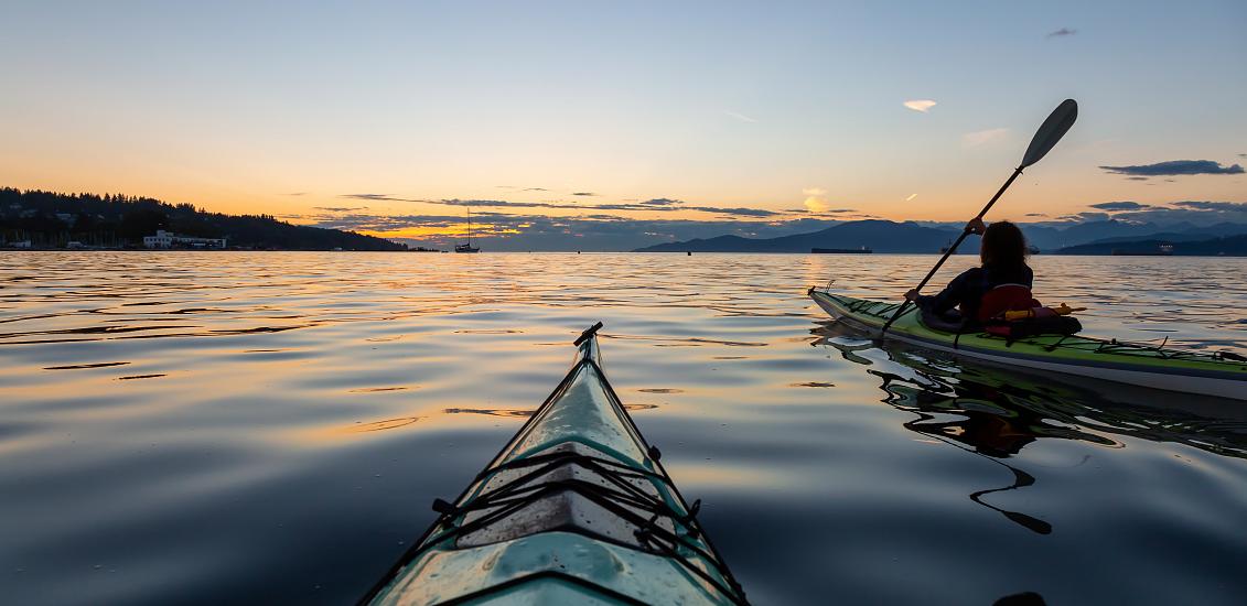 Un monde de sport dans un environnement unique