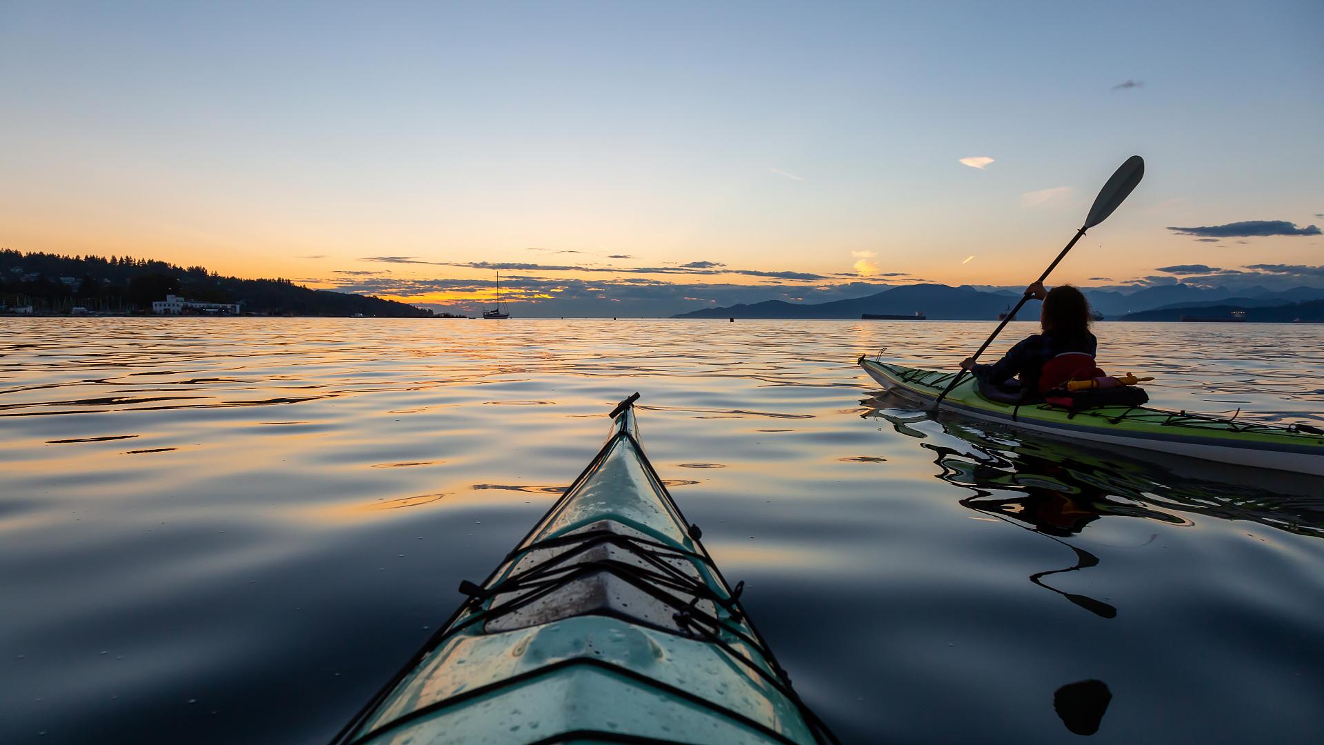 Un monde de sport dans un environnement unique