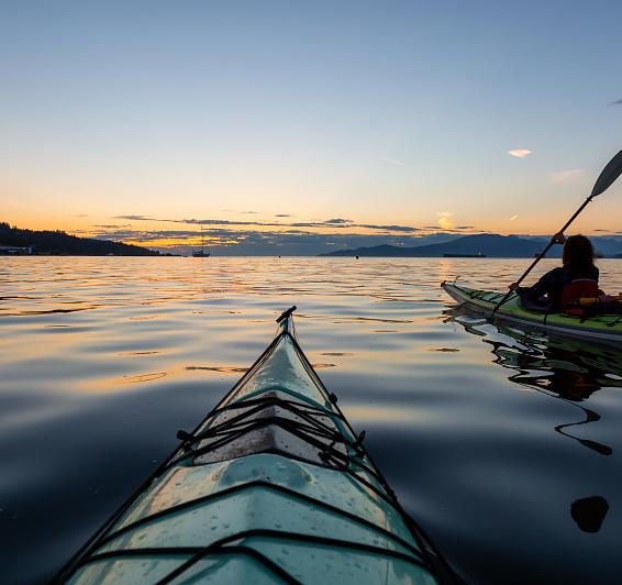 Un monde de sport dans un environnement unique